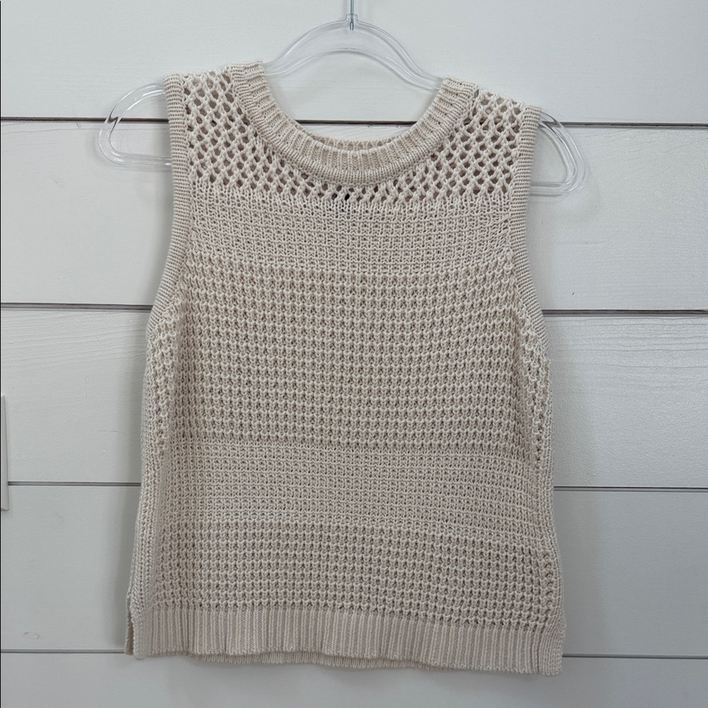 Universal Thread Cream Knit Tank Top